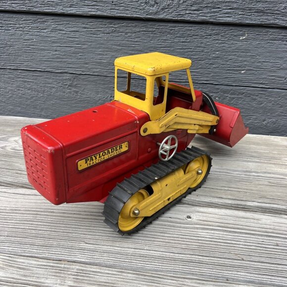 1950s? Nylint Payloader Tractor Shovel No. 3100, Original Paint- Works - Picture 7 of 16